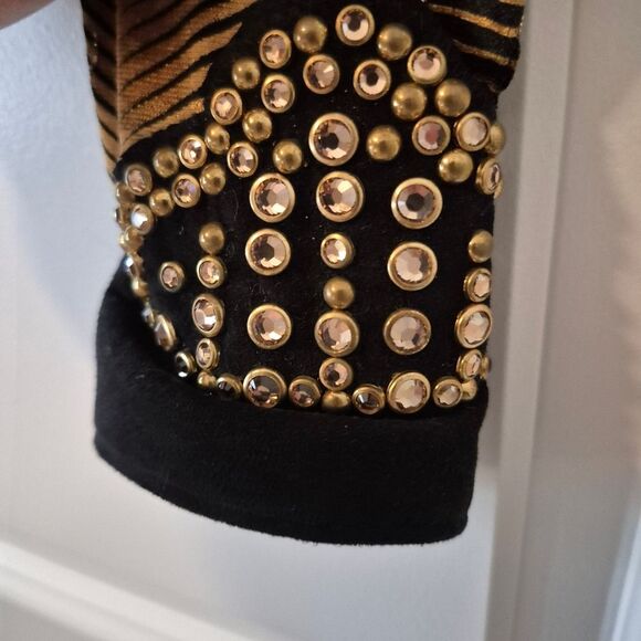 Rhinestone Cowgirl Show Top Jacket Western Wear Horse  Riding Embellished - Picture 10 of 13